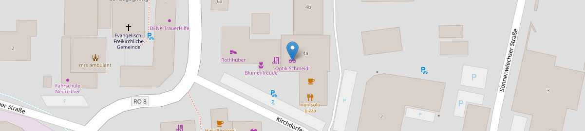 Optik Schmeidl in Bruckmühl - Copyright by OpenStreetMap